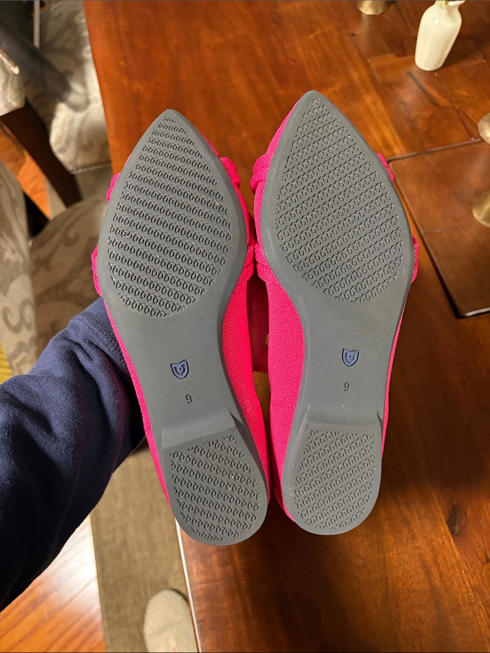 Pink Rothy Flats - Picture 3 of 7